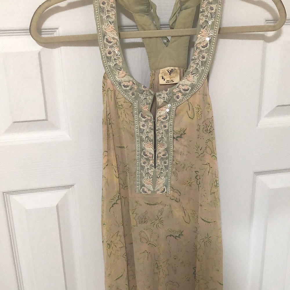 Flowy flower dress by free people